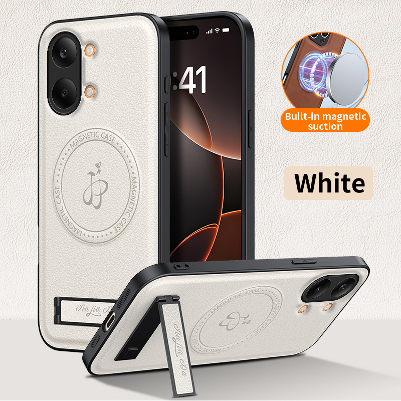 Camera Leather Case - 高級レザースタンド電話ケース Xiaomi POCO X8 プロマックス X8