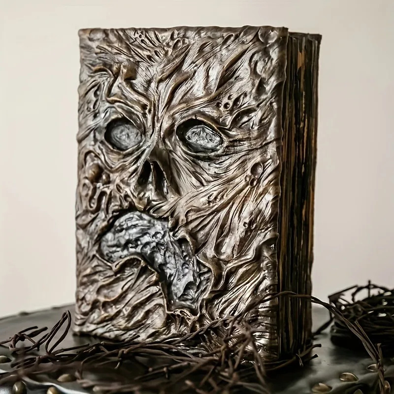 Vintage And Collectible Books - ヴィンテージ・ネクロノミコン - 黒魔術召喚書、25ページのアート＆クラフトコレクタブル、フェイクレザーカバー付き