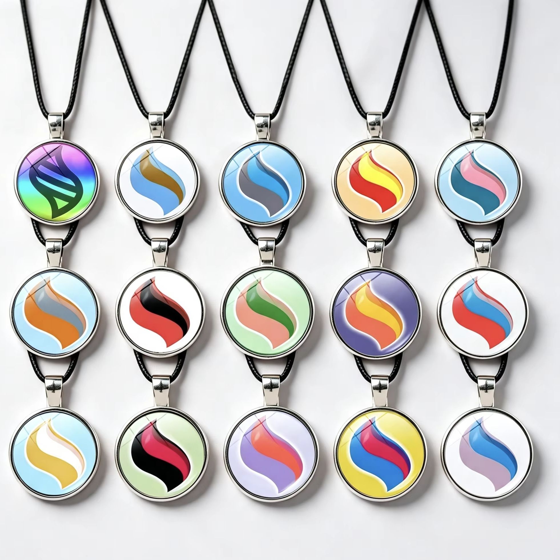 Vintage Necklace - ポケモン リザードン メガストーン レザーコードネックレス ライトヴィンテージ ウェアラブル