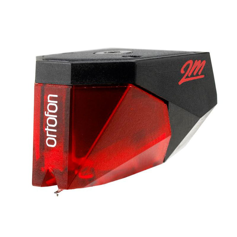 Record Player Needle - Ortofon-ビニールレコードプレーヤー用の可動式マグネット付きステレオカートリッジスタイラス,2m赤色