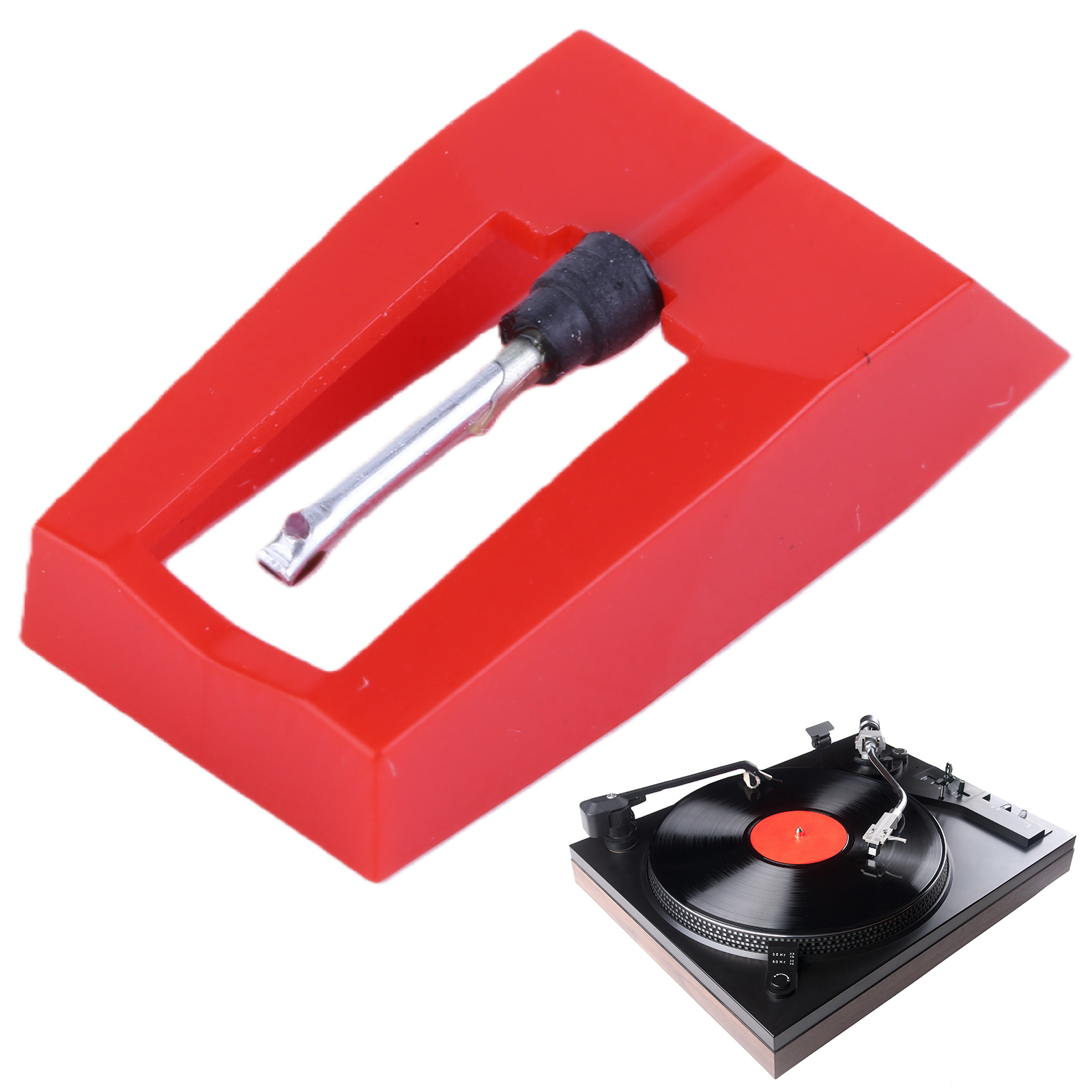 4 個のレコードプレーヤー針 LP ターンテーブルスタイラス - Record Player Needle のレビューと価格