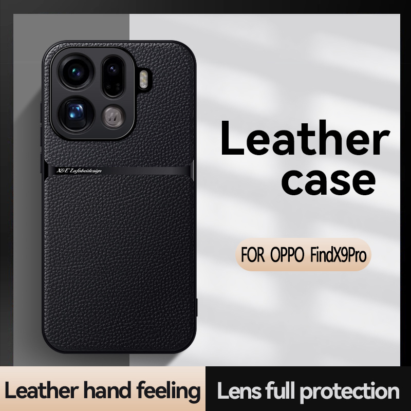 OPPO Find X9 Pro X9 ケース マグネット式 - Camera Leather Case のレビューと価格