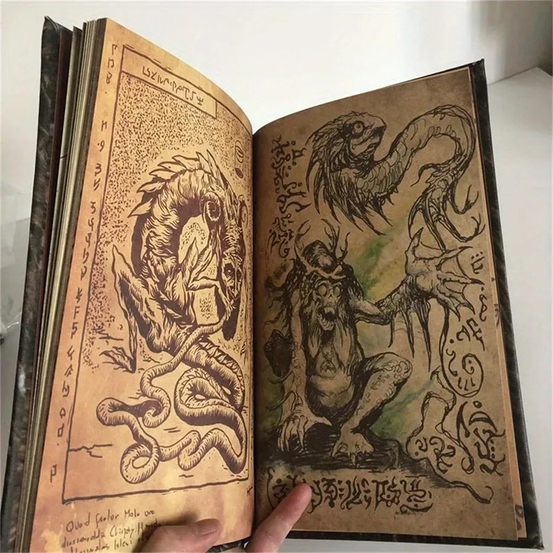 ヴィンテージ・ネクロノミコン - 黒魔術召喚書、25ページの - Vintage And Collectible Books のレビューと価格