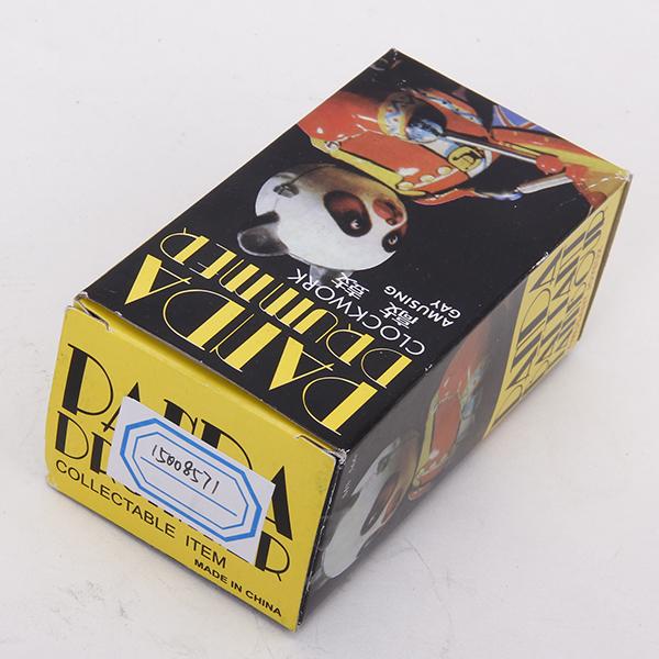 ゼンマイ仕掛けのパンダドラマーおもちゃ、ヴィンテージスタイル - Vintage Collectible Figures のレビューと価格
