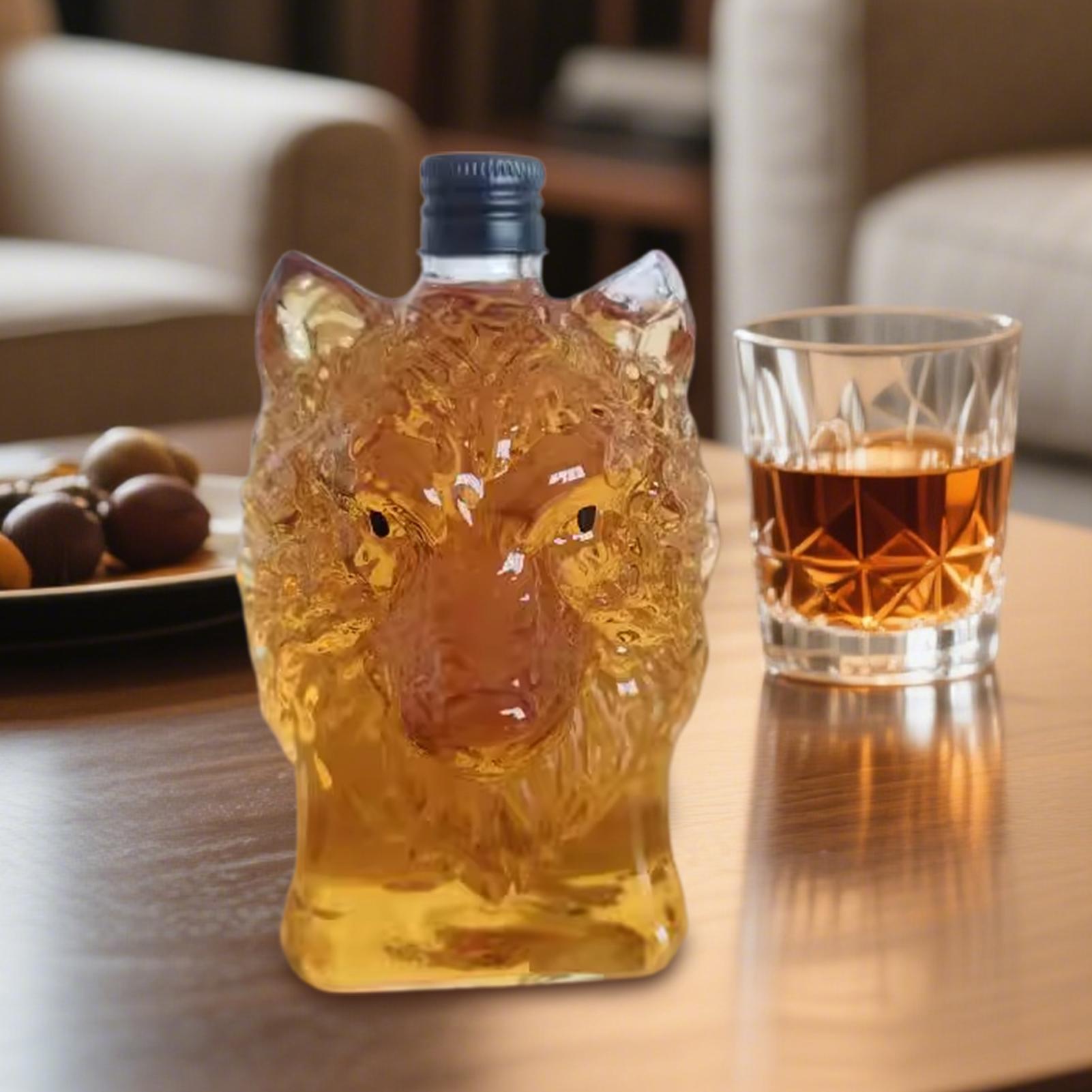 ウイスキーボトル ウルフシェイプ ワインカップ ヴィンテージ - Collectible Vintage Wine のレビューと価格
