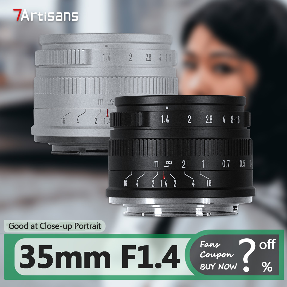 7artisans-大口径ポートレートプライムレンズ、APS - Film Camera 35Mm のレビューと価格