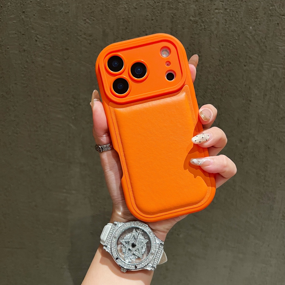 高級楕円形レザーテクスチャーフォンケース iPhone 18 - Camera Leather Case のレビューと価格