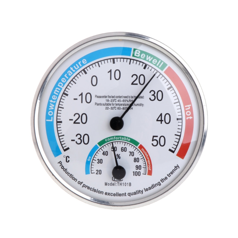 ポータブルアナログ温度計湿度計温度湿度モニターメーターゲージ - Analog Meter Gauge のレビューと価格