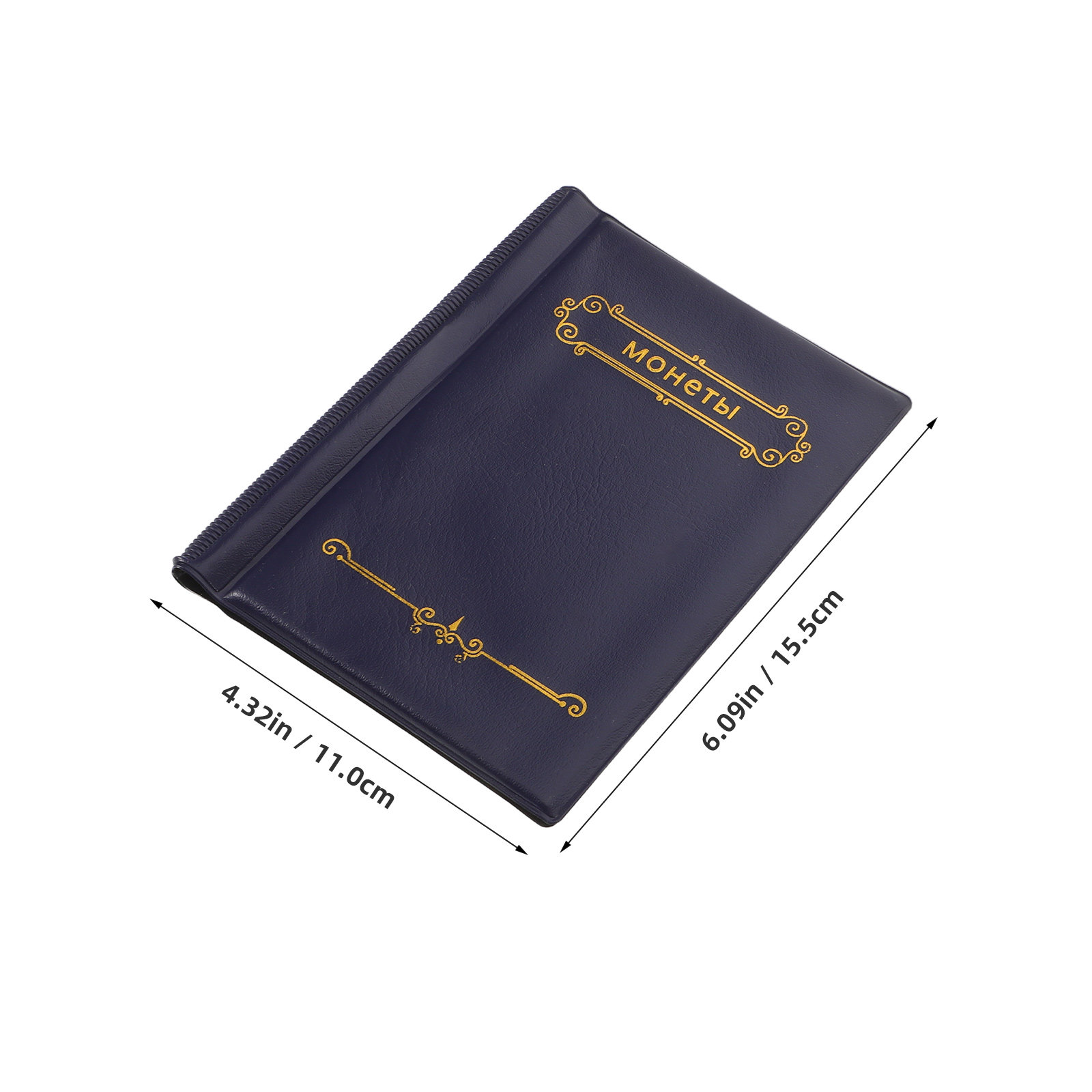 2枚組コインアルバムオーガナイザー 透明 120ポケット P - Vintage And Collectible Books のレビューと価格