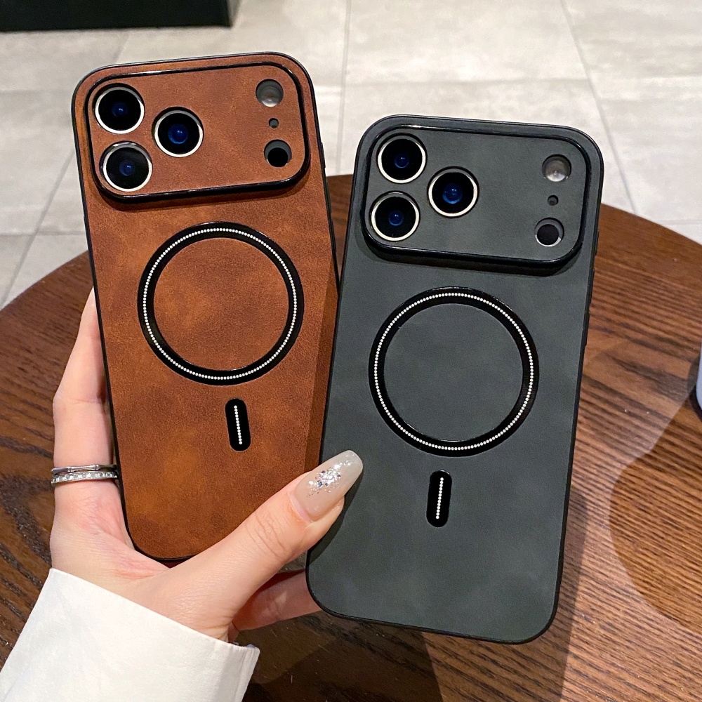iPhone 17 15 16 Pro Max 14 Plu - Camera Leather Case のレビューと価格