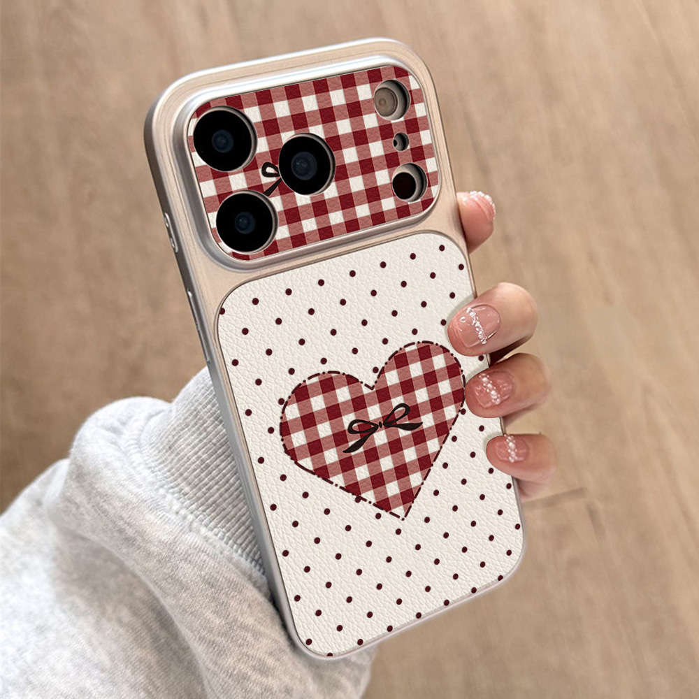 スイートチェリーボウレザーフォンケース iPhone 12  - Camera Leather Case のレビューと価格