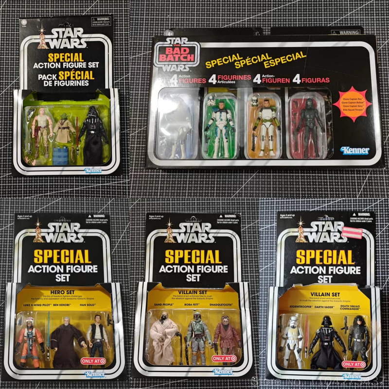 ハスブロ スターウォーズ スペシャルアクションフィギュアセッ - Vintage Collection Star Wars のレビューと価格