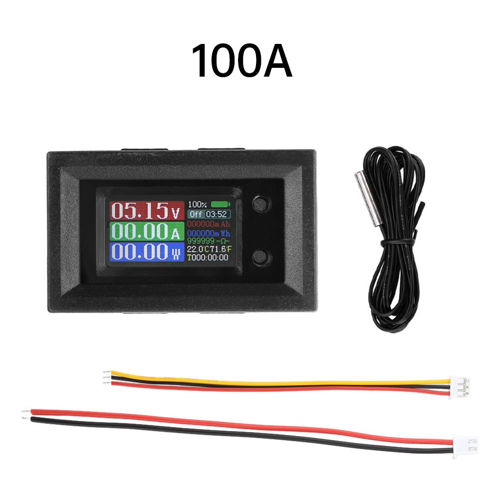 9-in-1 電圧計、電流計、ワットメーター、DC4–30  - Analog Meter Gauge のレビューと価格