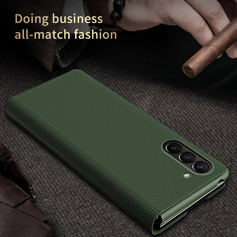 Samsung Galaxy Z Fold 7/6/5/4/ - Camera Leather Case のレビューと価格