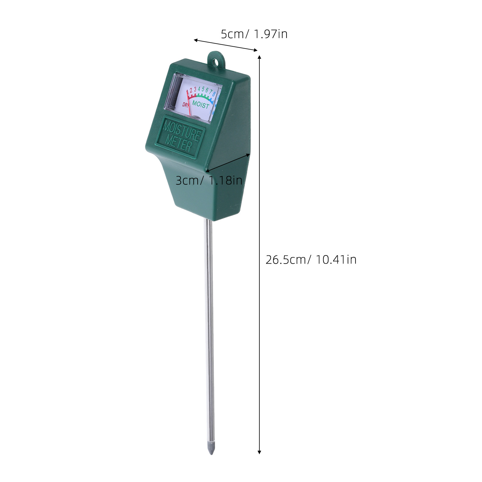 6個入り土壌水分計 アナログ式ガーデンテスター バッテリー不 - Analog Meter Gauge のレビューと価格