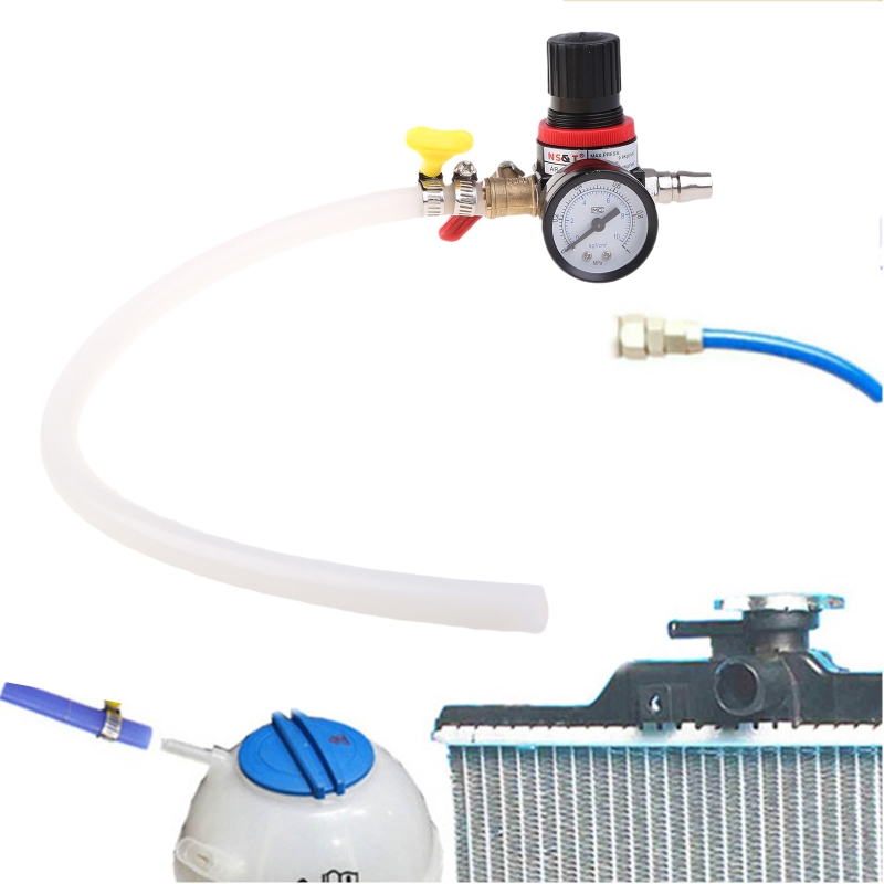 自動クーラー水タンク漏れ検出器ユニバーサル圧力計車の冷却シス - Analog Meter Gauge のレビューと価格