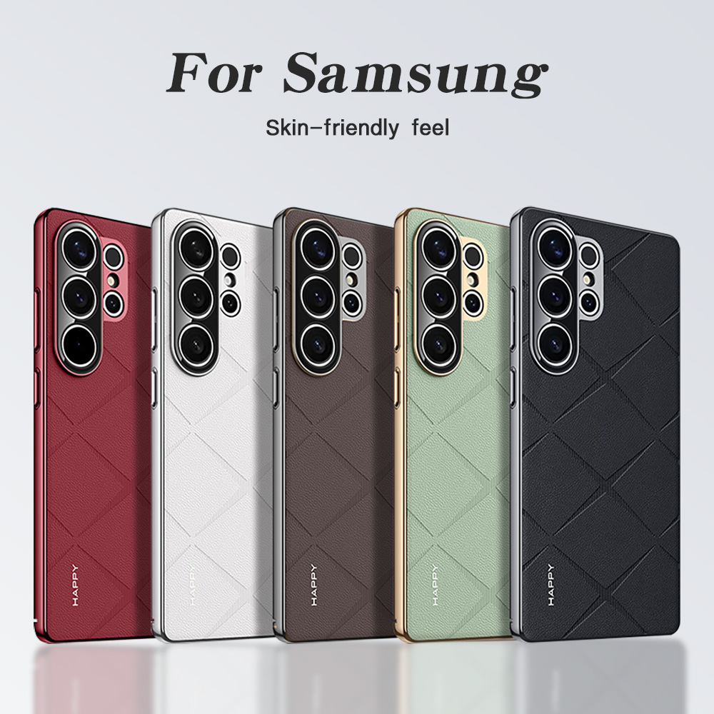 Samsung S25 Ultra、S25、S25 Plus - Camera Leather Case のレビューと価格
