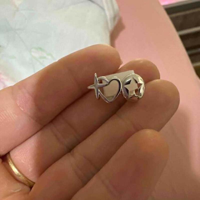 パンクヒップホップ ホローハート歯キャップ 女性男性用 ヴィ - Vintage Jewelry Collection のレビューと価格