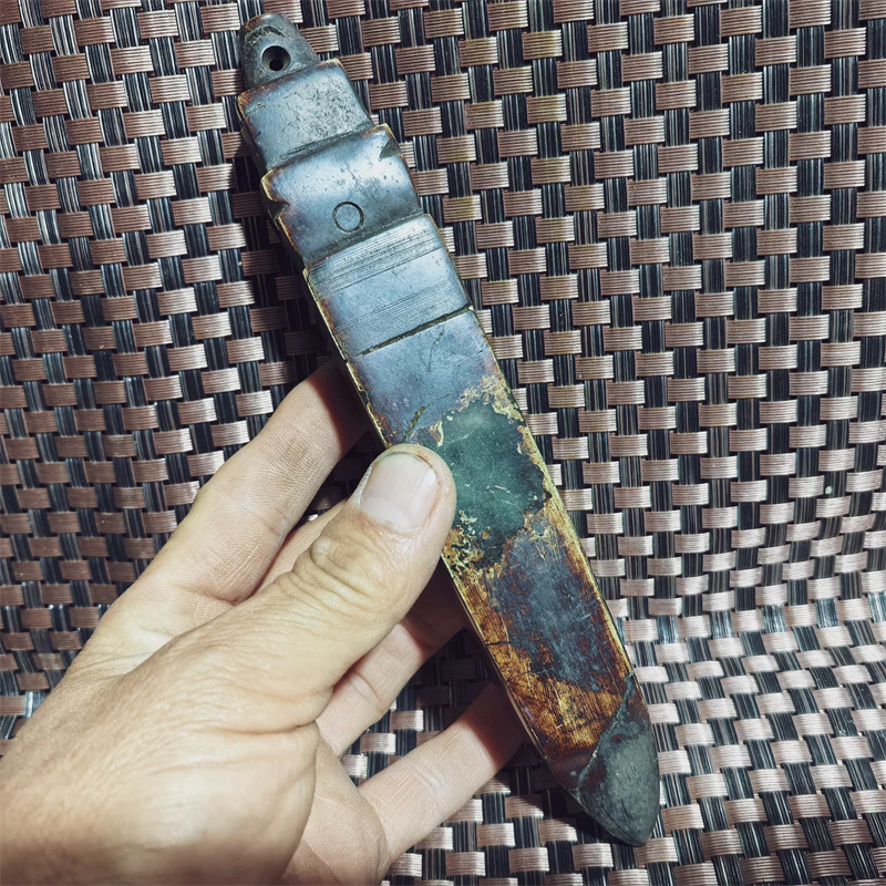 古代中国の正方形の翡翠の彫刻刀が発見されました。ヴィンテージ - Collectible Vintage Tools のレビューと価格