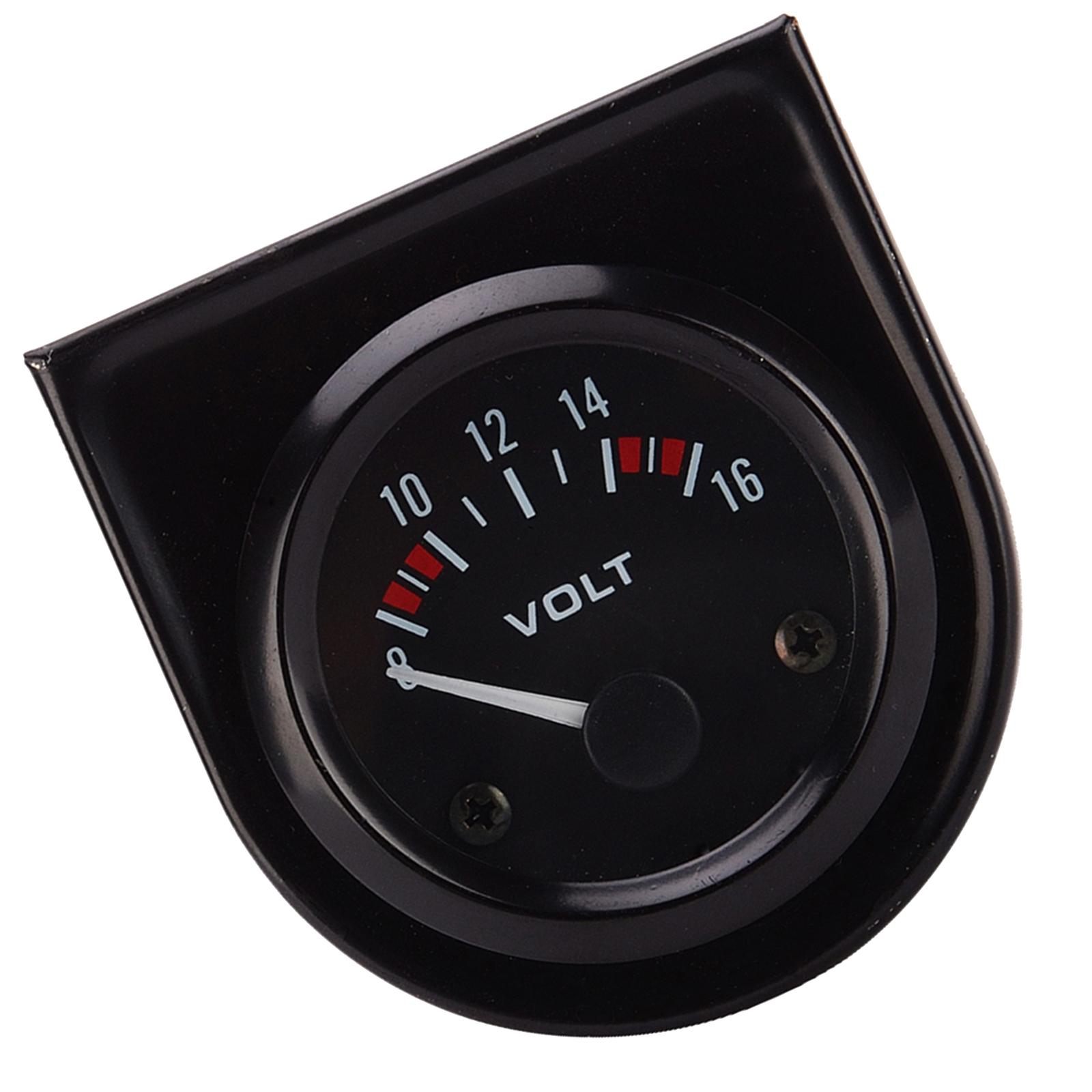 車用電圧計 アナログ 52mm ステンレスハウジング 8～1 - Analog Meter Gauge のレビューと価格