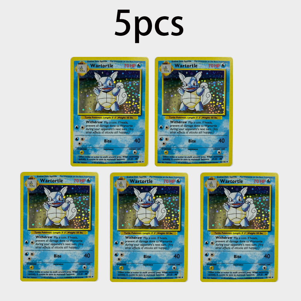 DIY PTCG アニメワートトルヴィンテージトレーディング - Vintage Pokemon Collectible のレビューと価格