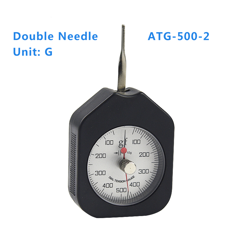 ATG-500-2ダイヤル張力計アナログフォースゲージダブル - Analog Meter Gauge のレビューと価格